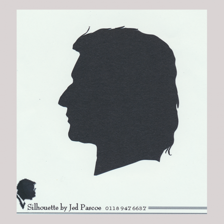 
        Front of silhouette, Woman looking to the left