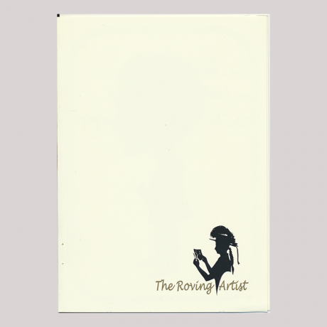 
        Cover of silhouette, label in the right-hand corner with a silhouette.